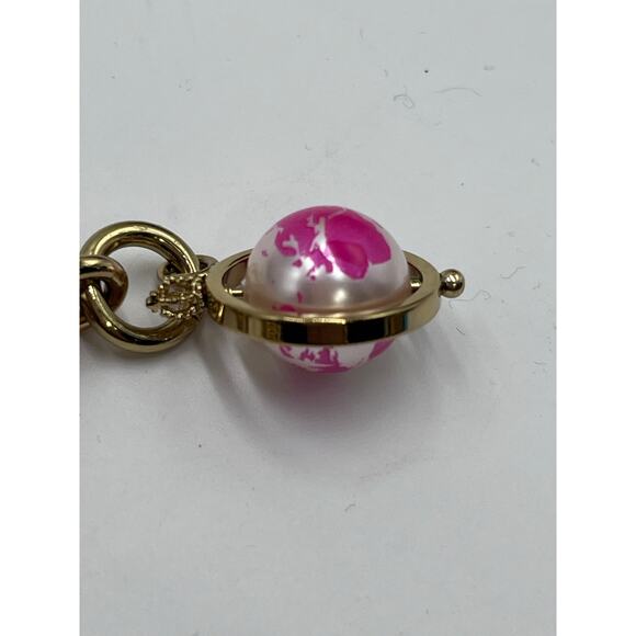 Juicy Couture Statue of Liberty Pink World Globe Eiffel Tower Travel Charms - Picture 4 of 8